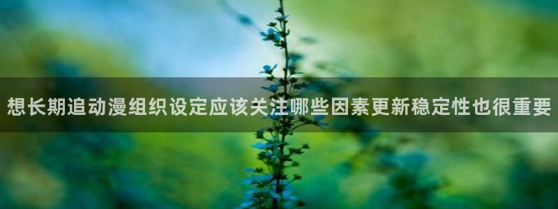 汗汗漫画热门：想长期追动漫组织设定应该关注哪些因素更新稳定性也很重要