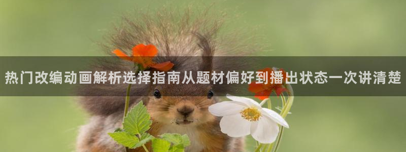 汗汗漫画作品搜索：热门改编动画解析选择指南从题材偏好到播出状态一次讲清楚
